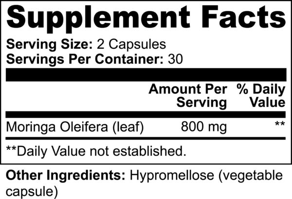 Premium Moringa Pure Nutrient-Rich Superfood For Energy Wellness - Image 6